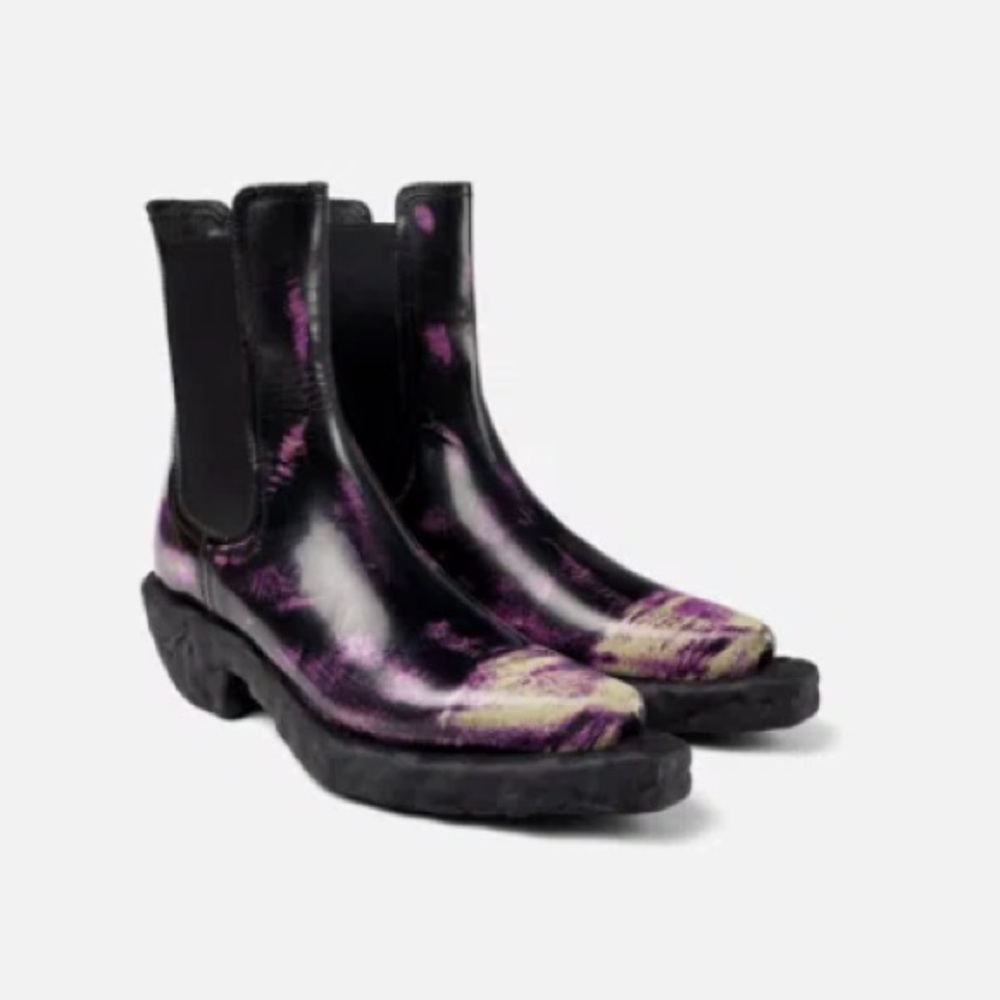 👞 CAMPER LAB👞 Boots Unisex Camper Lab Venga In Purple Size: 39